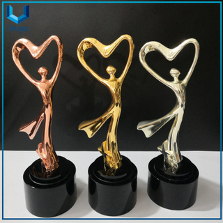 Custmize Dancing, Badminton, Youdo, Racing Sports Trophy, Resin Cup, Metal Medallion for Awards