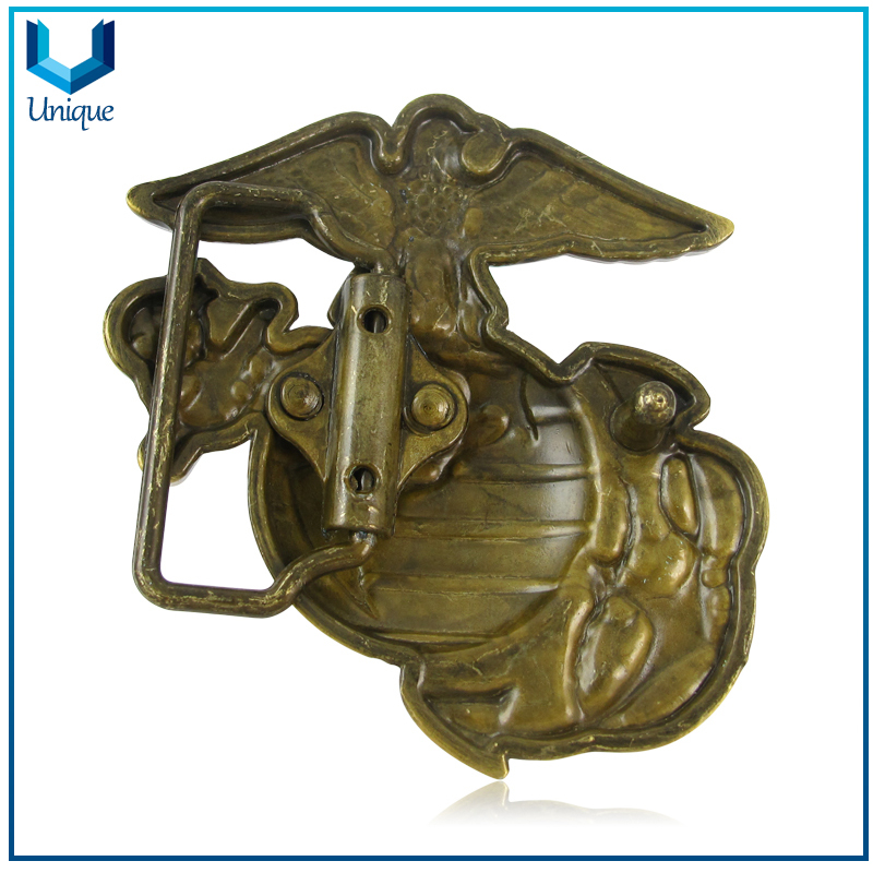 Army bag buckle,golf ball marker metal belt buckle manufacturers,metal pin buckle, Customize 3D antique plating Fashion Honor Souvenir Metal Buckle