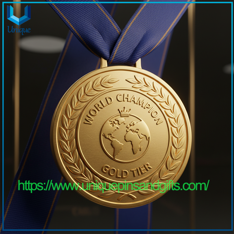 Customized Metal Sports Events Medals World Cup Medals Olympic Medals High-end Gold Silver Bronze Medals