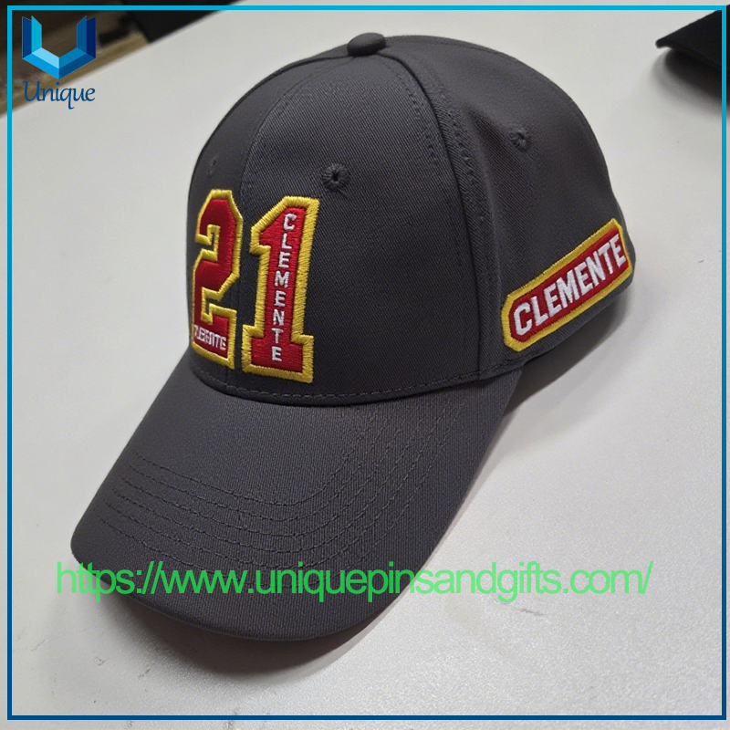 Factory Customized High Quality Baseball Caps Premium Puerto Rico Embroidery Logo Baseball Caps