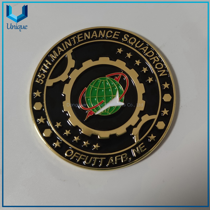Custom Maintenance plante Challenge Coin