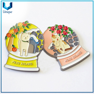 Custom cute 3d cartoon animal fridge magnets for tourism souvenirs