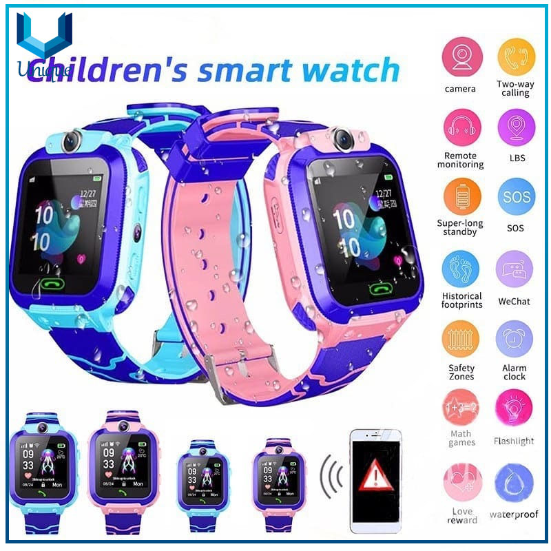 Child Watch Newest Model Kids Smart Watch Waterproof SOS Smartphone LBS Multi-lingual baby watch For boys and girls