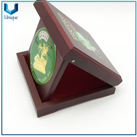 Factory price OEM brand wood box packaging Custom Coin Box with Coin storage box
