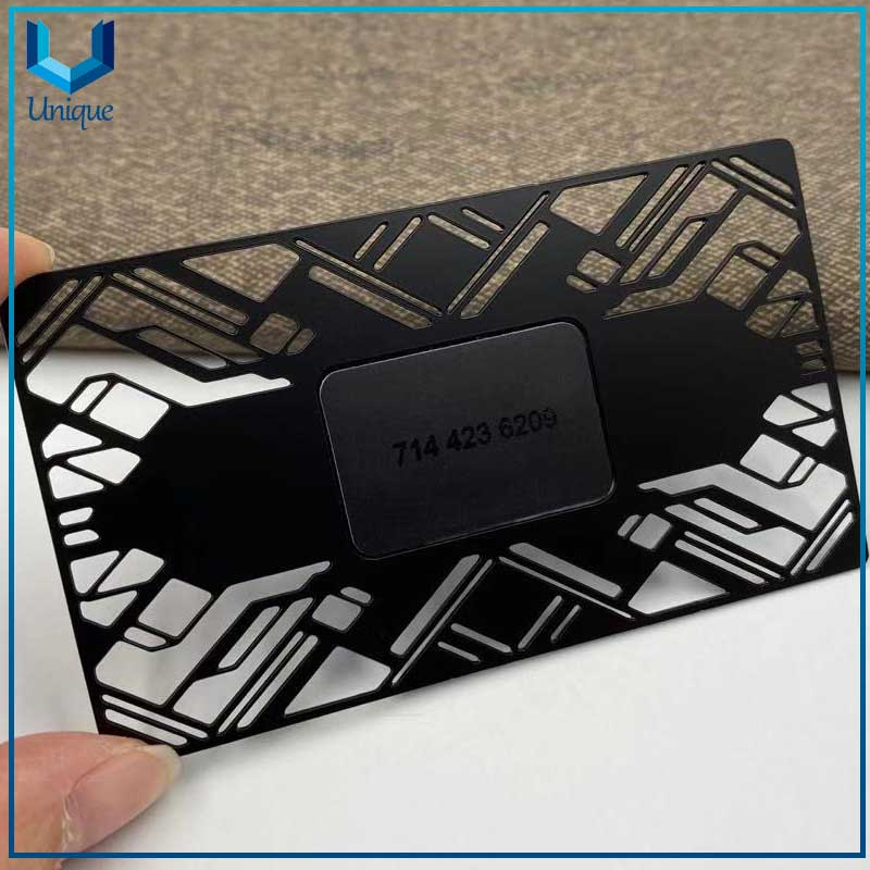 Cutout NFC 216 Metal card 