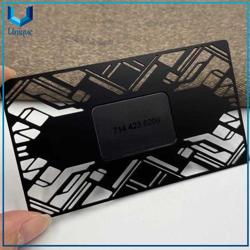 Cutout NFC 216 Metal card 