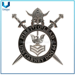 Spinning center usa NAVY LOGO coin