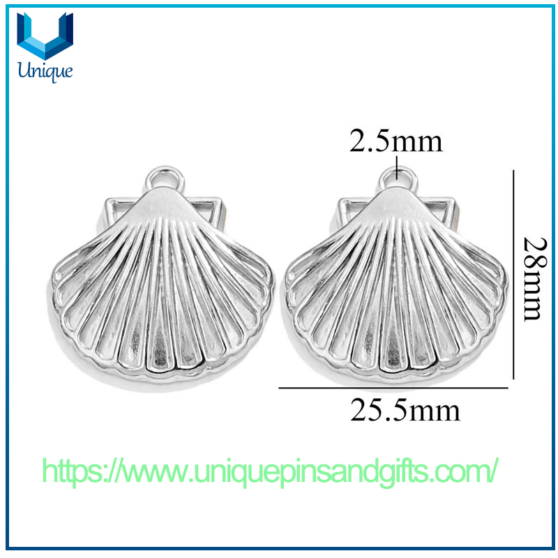 Wholesale DIY Jewelry Accessories Stainless Steel Ocean Series Pendants Mermaid Shells Sea Stars Bracelets Necklaces Charms Pendants
