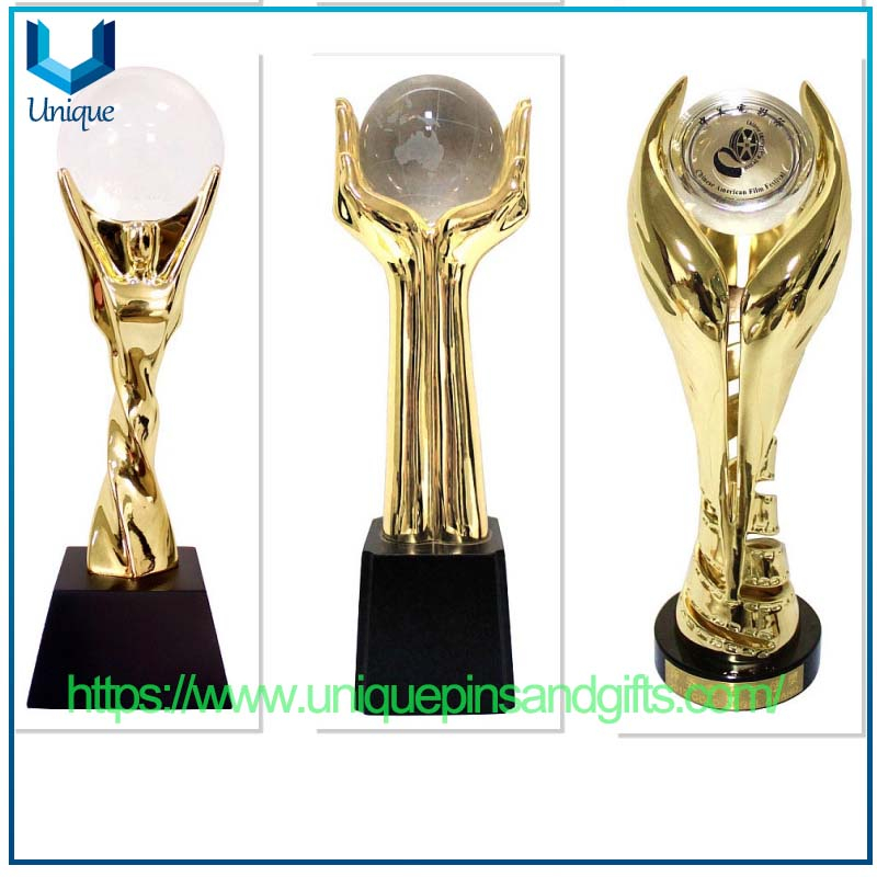 Customized Metal Handicrafts Customized Metal Trophies Honor Commemorative Gifts Sports Event Corporate Event Creative Trophies
