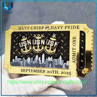 Customized Design Metal Commemorative Coin USN NAVY CHIEF Navy Pride American Maritime Commemorative Coin