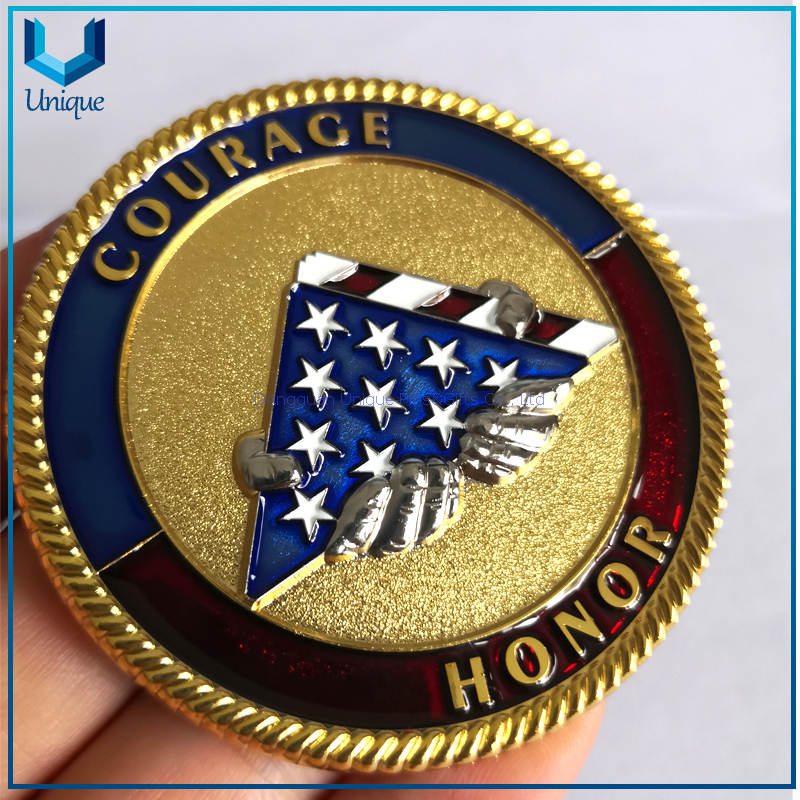 Customize Coin, Backstoppers Coin, 3D Two Tone EMS Coin, Police Coin, Firefighter Coin, Sounveir Medal Coin, Gold/ silver Plated Commemorative Coin