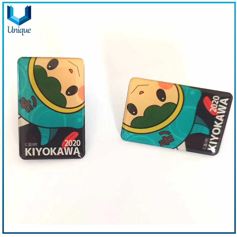 Customize Design Offset Pins, Cartoon Printed Lapel Pins, Leaves Metal Pins, Anniversary Gift Brooches for Free