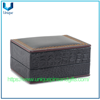 PU Leather Cufflink Gift Box In Available Stock