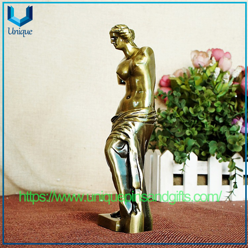 Venus Goddess Metal Sculpture Children's Urination Model Art Figure Sculpture Metal Handicraft Sculpture Ornaments
