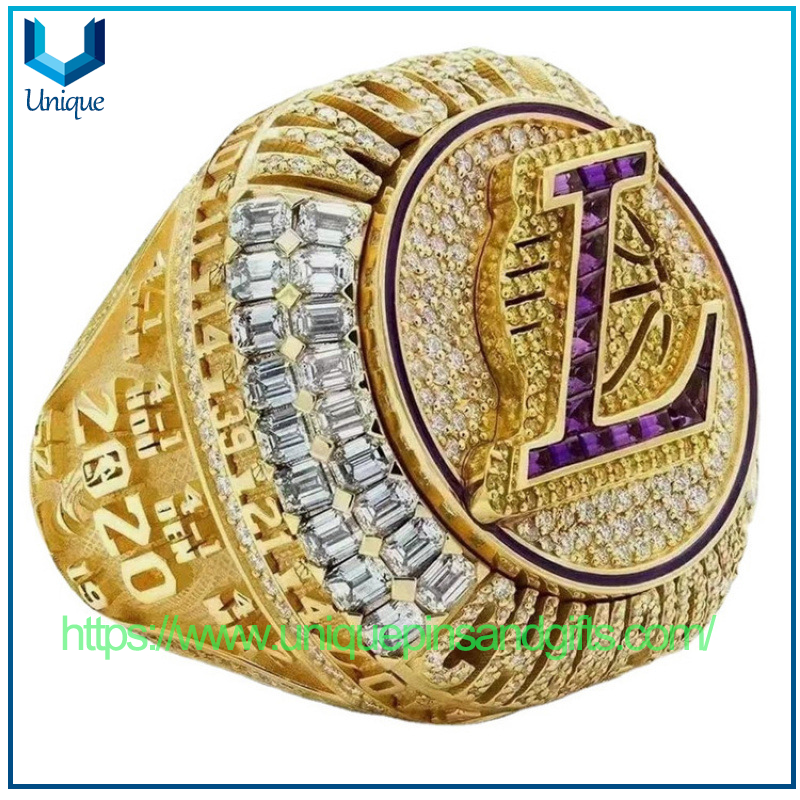 Customize Championship Finger Ring Flip-open Rotating Bulls Sports Souvenir Gift Championship Finger Ring