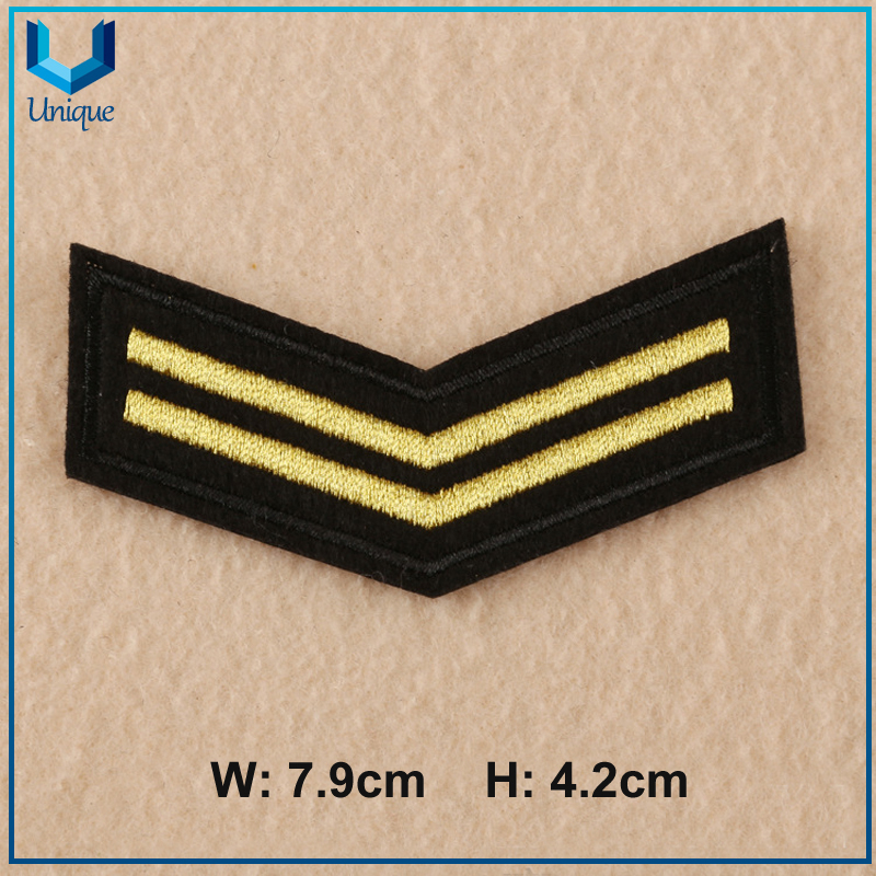 Custom Fabric Police Badge, Embroidery Police Shoulder Strap for Garment Uniform, High Quality Embroidery Patches for Accessoires