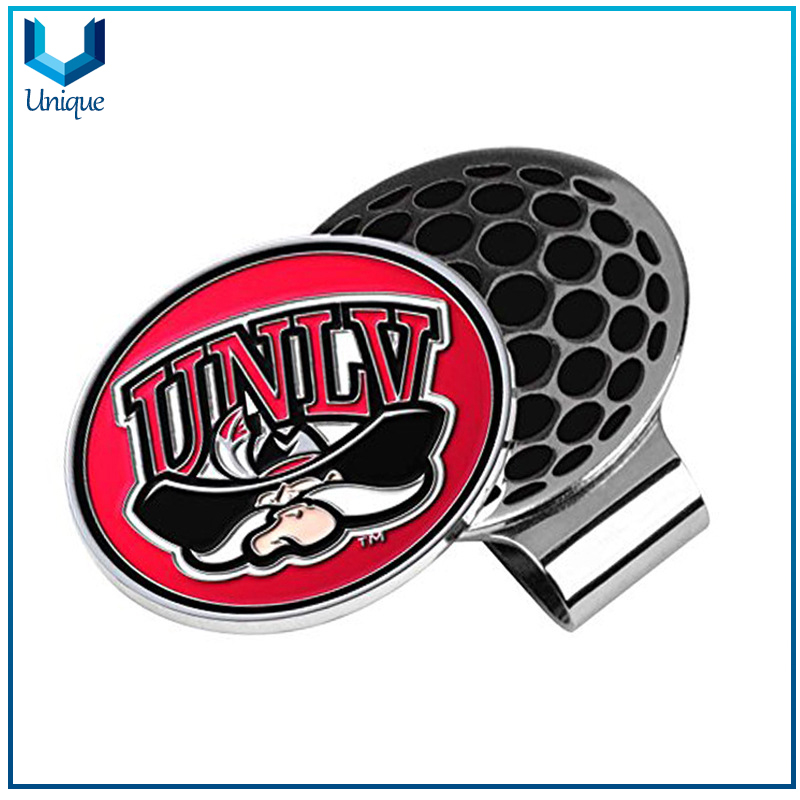 Customize Golf Ballmarker per your Design, Printing Ballmarker with Epoxy with Golf Hatclip in Set for Promotiional Gifts