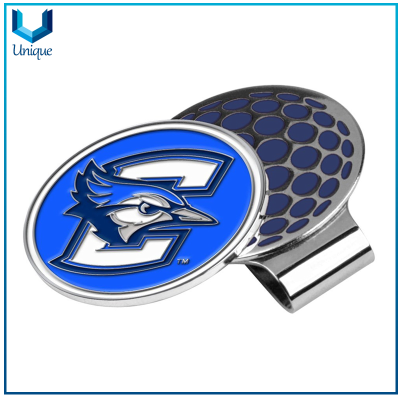 Customize Golf Ballmarker per your Design, Printing Ballmarker with Epoxy with Golf Hatclip in Set for Promotiional Gifts