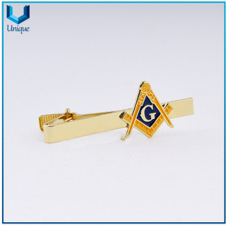 Metal Crafts Manuacturer, Customize Masonic Tie Bar & Cufflink in Set, Fashion Metal Accessories Tie Pin for Promtotional Gifts