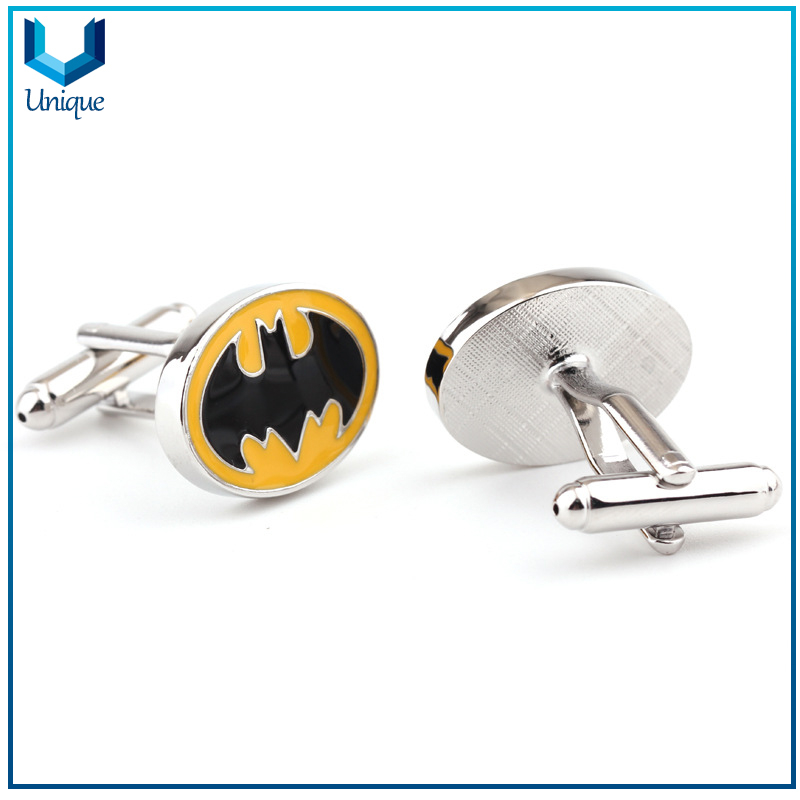 Wholesale Customize National Flag Cufflink, Football Club Cufflink, Sport Cufflink, Soft Enamel Tie Pin Cufflink for Gifts