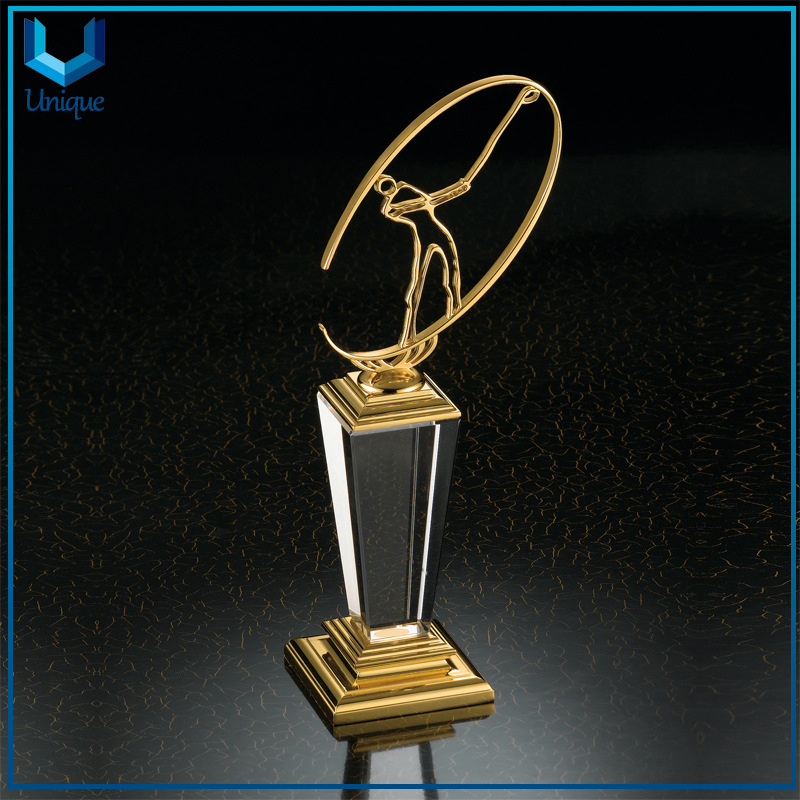 Custmize Dancing, Badminton, Youdo, Racing Sports Trophy, Resin Cup, Metal Medallion for Awards