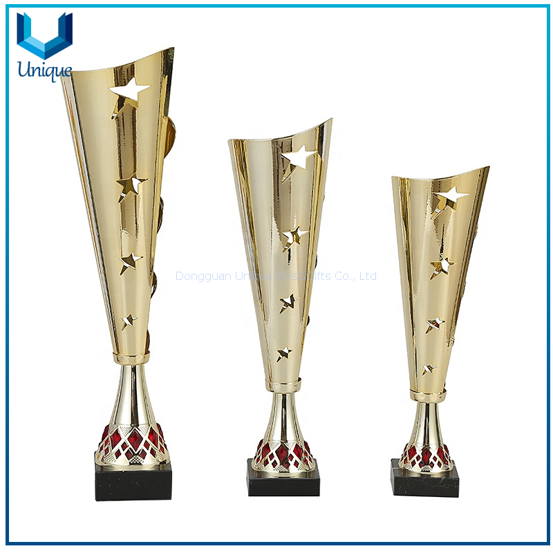 Wholesale Pointless Metal Trophy Custom Event Souvenirs Economy Trophy