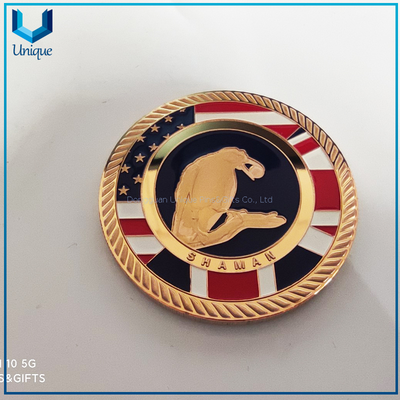 Wholesale Customize High Quality Horse Mirror Coin