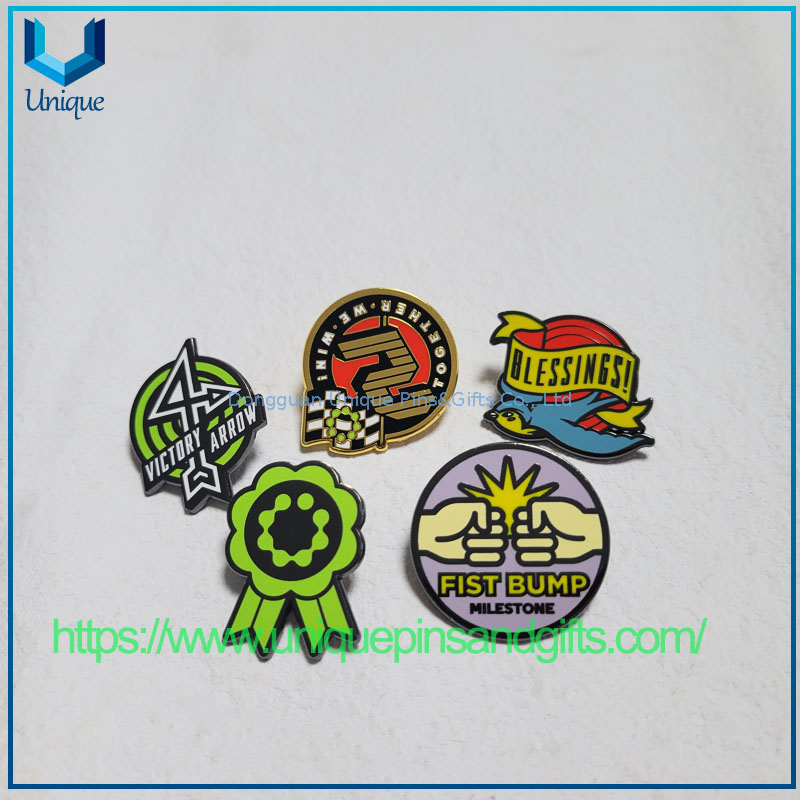 Custom Best Promotional Gifts Israel Souvenir Gift Metal Brooch Lapel Pin with Gift Box for Packing