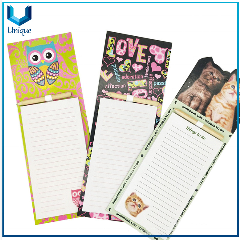 Custom Magnetic Calendar with Tear-off Sheets Fridge sticker