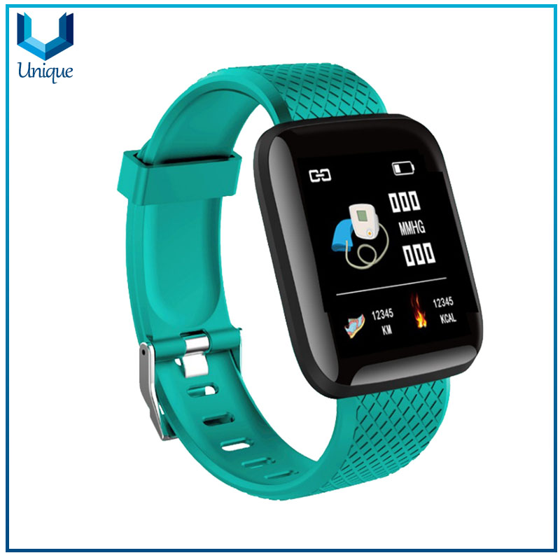 002-01High-end usb rechargeable wristband touch screen led watch beautiful ladies fashion smart bracelet band health watches b6