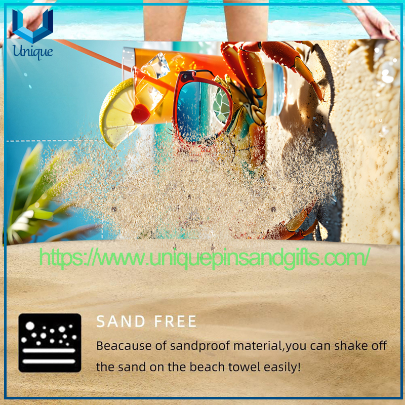 Wholesale Beach Towel All-in-one Backpack Multi-function Backpack Beach Holiday Towel for Promotional Gift (8)