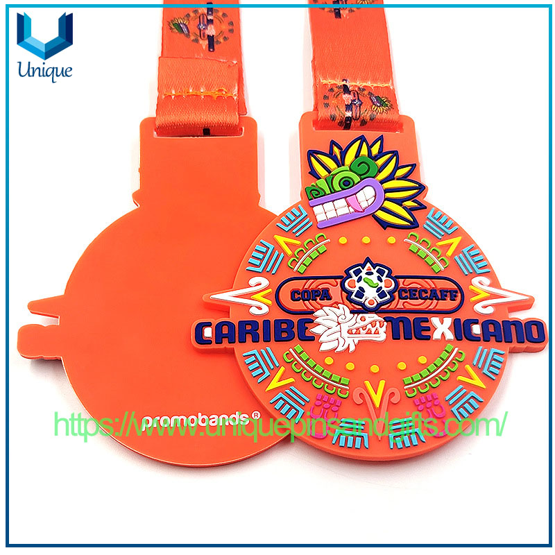 Customized Personalized Soft PVC Rubber Award Medal (15)