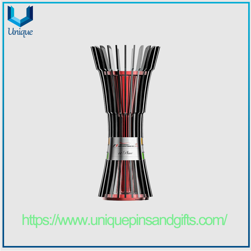 Customize New Mold Metal Trophy Creative Enterprise Honor Excellent Lettering Trophy