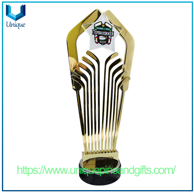 Custom Design Metal Creative Sports Trophy, Fitness Volleyball, Football And Basketball Medal