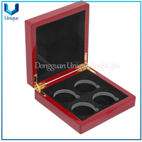 Custom Medal of Honor with Wooden Holder, Metal Plaque Medals with Ribbon, Commemorative Coin Display Box