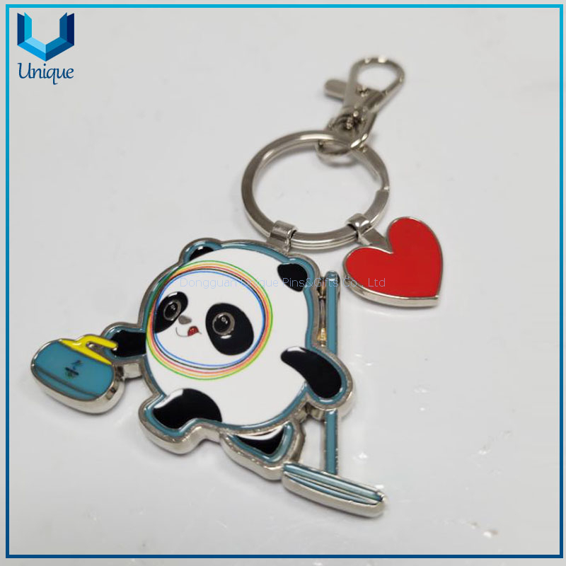 Customize Metal Robot keychain, Promotional Gifts Keychain with Custom Design for Souvenir，Key buckle 