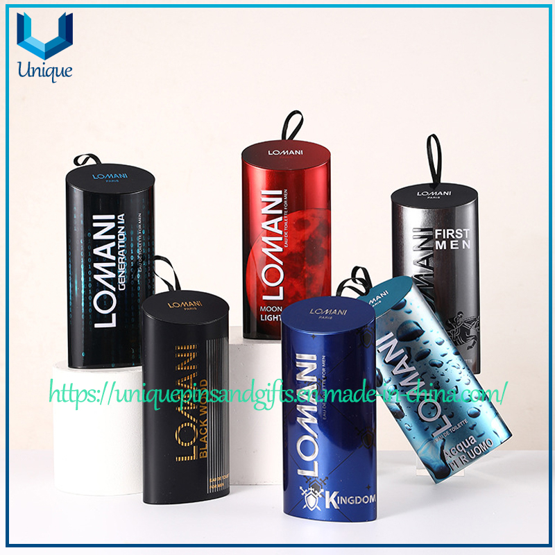 Customized Design Tubular Gift Box Tin Box Metal Box Storage Tank Sugar Box Medicine Box Chewing Gum Iron Box Cutlery Box