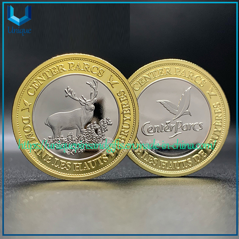 Factory Price Custom Football Metal Souvenir Challenge Coin，Holiday/Scenic Spot/Zodiac Commemorative Coin