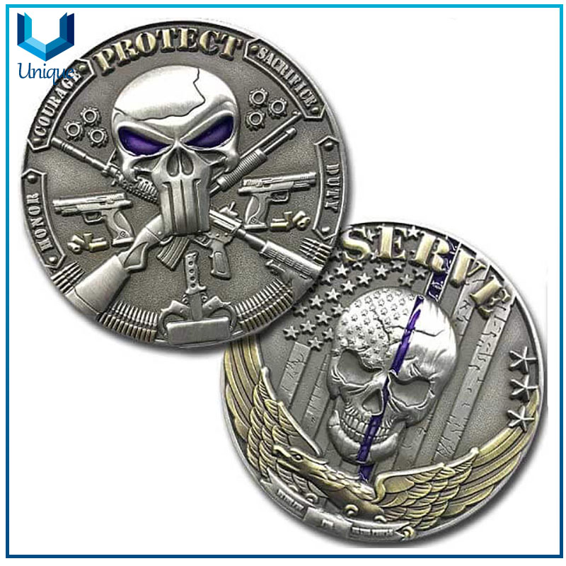 Customize Your own Design, Creative Coin Maker, China Challenge Coin Manufacturer, Antique plating coin, 2D Souvenir Coin