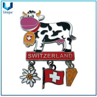 Fashion Creative Popular Emblem, Fashion Charm, Jewelry Pendant for Gifts,Hard enamnel Lapel Pin with Dangle
