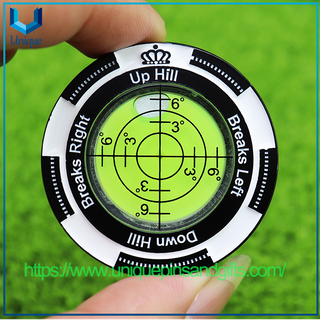 New Model Putting Green Slope Reader Level Instrument Ball Position Marker Golf Products Double-sided Ball Marker