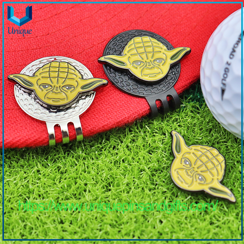 New Model Golf Accessories Creative Star Wars Metal Manganese Steel Cap Clips Golf Ball Markers Lawn Divot Tools