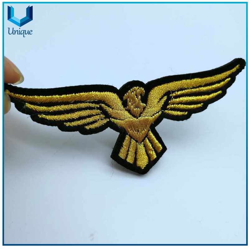 Customize Design Embroidery Patches, Full Embroidery Police Badges, Iron on Embroidery Label for Garment Uniform Accessories
