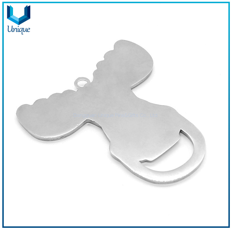 Customize Zinc Alloy Bottle Opener with Printing Logo with Epoxy, Fashion Cute Lovely Best Sell Beer Bottle Opener for Souvenir Gifts
