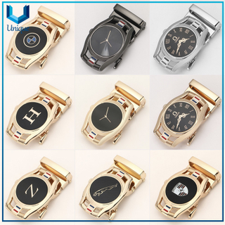 Watch Style Metal Buckle, Customize Unique Fashon Metal Accessories with Company Logo, gold /silver Metal Belt Buckle for Gifts