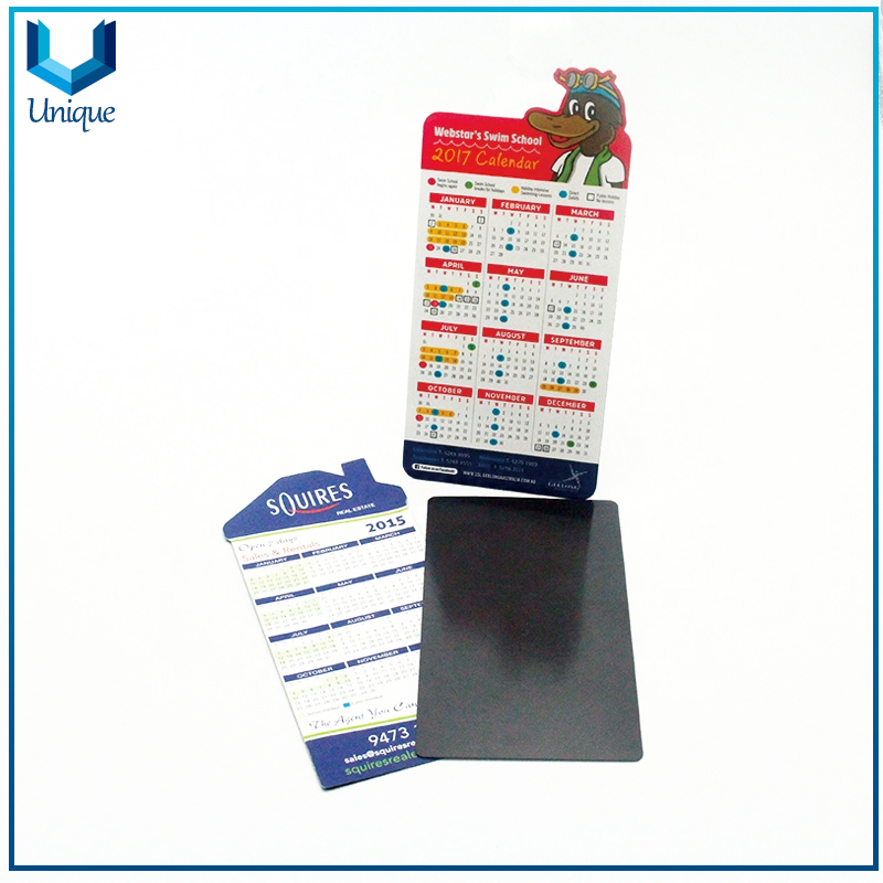 Custom Magnetic Calendar with Tear-off Sheets Fridge sticker