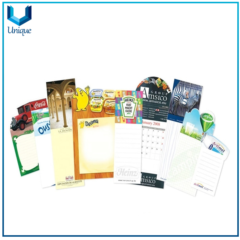 Custom Magnetic Calendar with Tear-off Sheets Fridge sticker