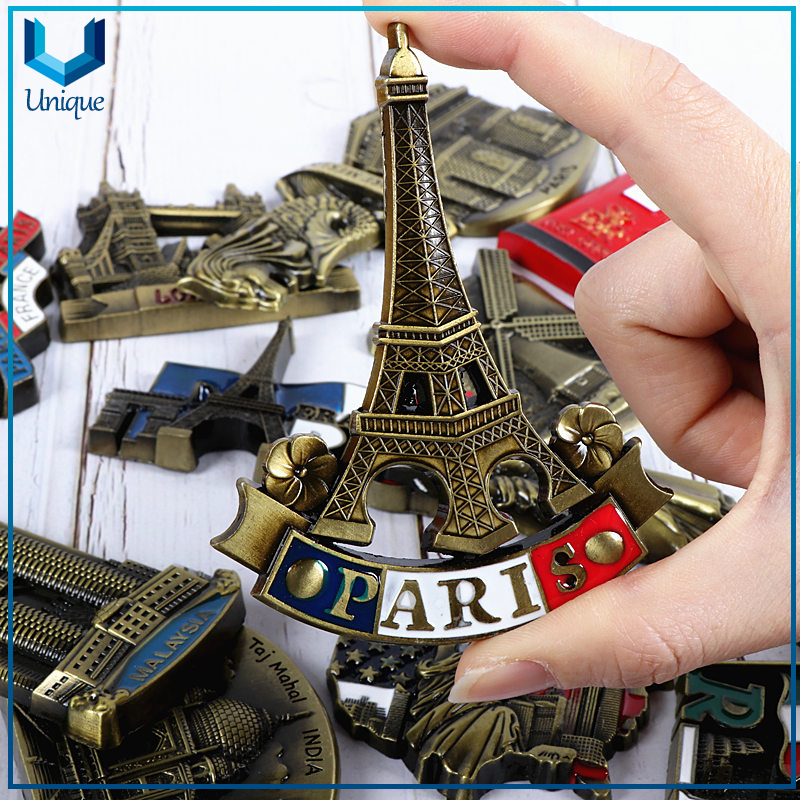 Fridge Magnet tourism Souvenirs Magnetic Refrigerator custom Metal Fridge Magnet