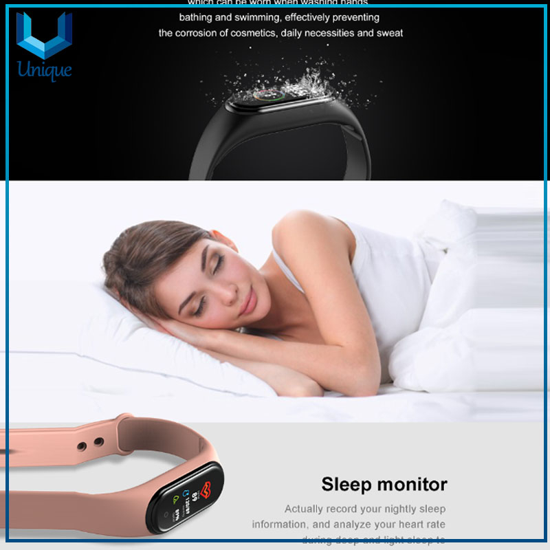  Fitness Tracker LED Display Heart Rate Monitor Waterproof Bracelet Activity Tracker Weather Forecast Smart Watch