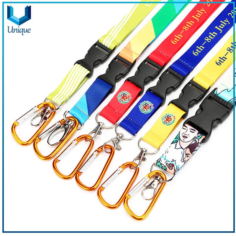 Wholesale Fashion Lanyard Keychain Custom airline airbus air lanyard Silkscreen Printing Logo Polyester Landyard Keychains